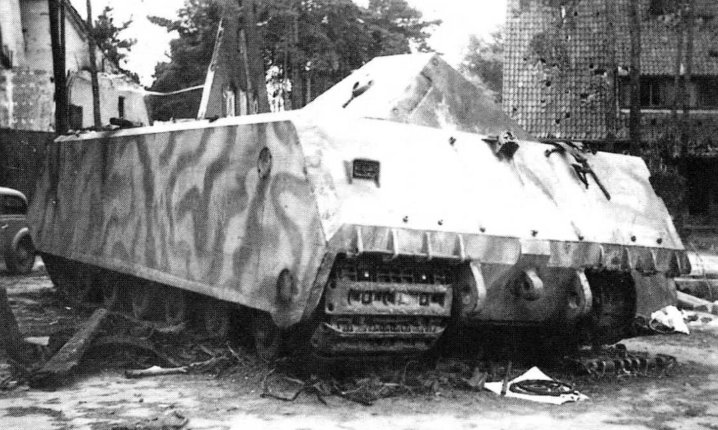 Panzer Paper....Krokodil (128mm). Mau3s